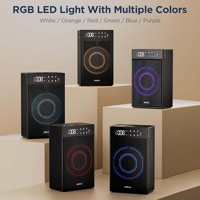 CleanForce Rainbow Cube | World’s First 4-in-1 Space-saving Air Purifier
