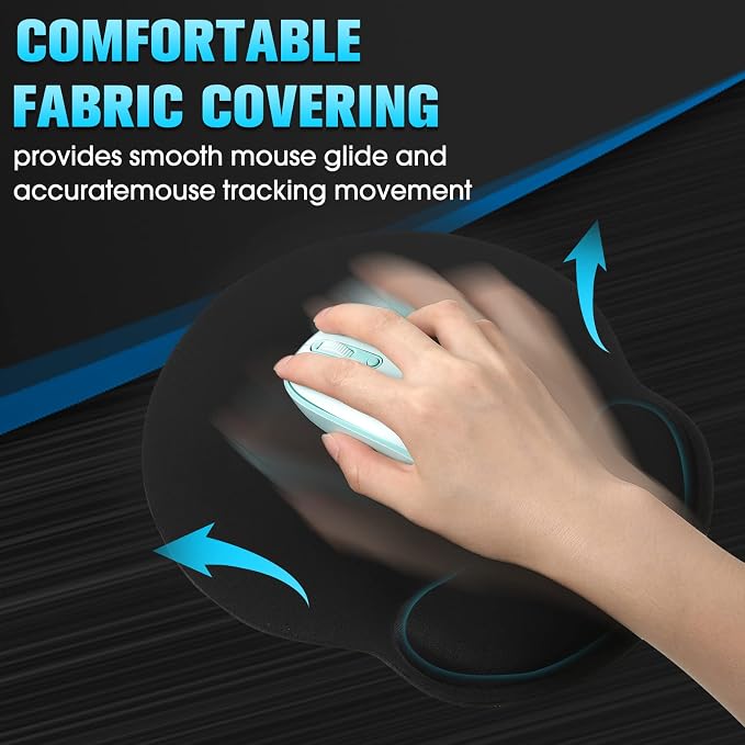 Yunsailing 8 Pack Ergonomic Mouse Pad