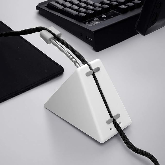 Hotline Games Mouse Bungee Mouse Cord Clip Cord Management System Fixer Holder