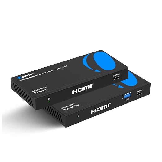 OREI 4K @ 120Hz HDMI Over Ethernet Extender Balun