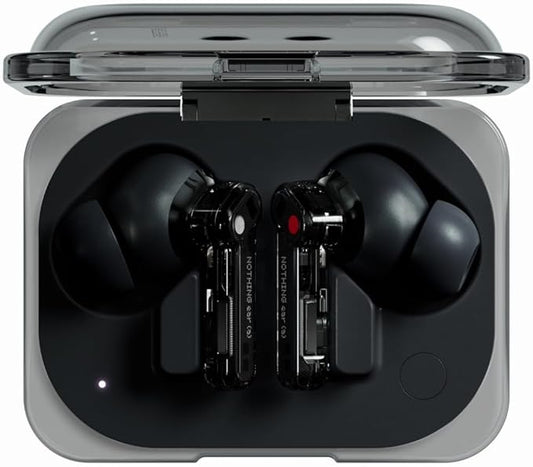 Nothing Ear Wireless Earbuds, 45dB Hybrid Noise Cancelling Earbuds, Hi-Res Audio