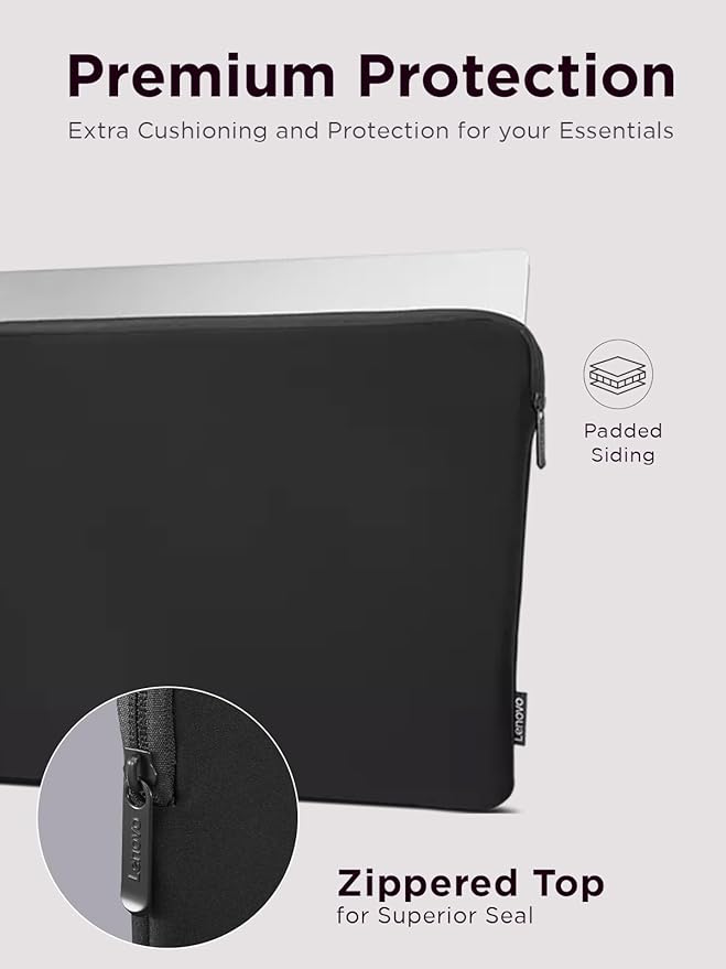 Lenovo Basic Laptop Sleeve 15.6 Inch Notebook/Tablet Compatible