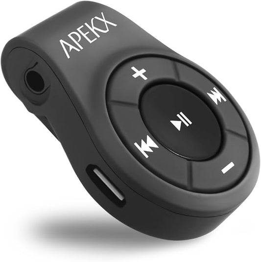 APEKX Clip Bluetooth Audio Adapter
