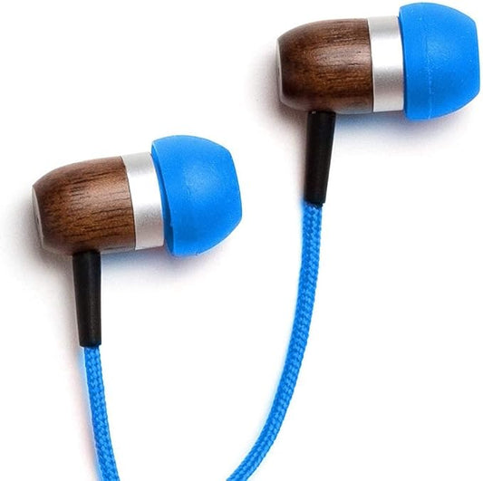 Symphonized Premium Wooden Earphones Wired Deep Bass Sound, 3D Sound,