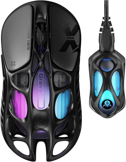 GravaStar Mercury X Pro Wireless Gaming Mouse, Come