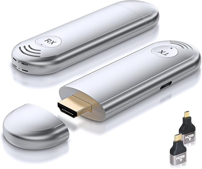 TTQ Wireless HDMI Transmitter and Receiver, Wireless HDMI Extender 4K Supported