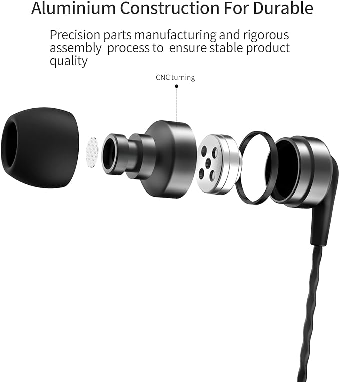 SoundMAGIC E80 Wired Earbuds, in-Ear Headphones