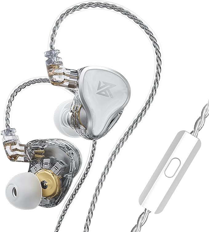 CCA KZ ZAS in Ear Monitor Headphones 16 Units 7BA 1DD Hybrid Drivers HiFi IEM