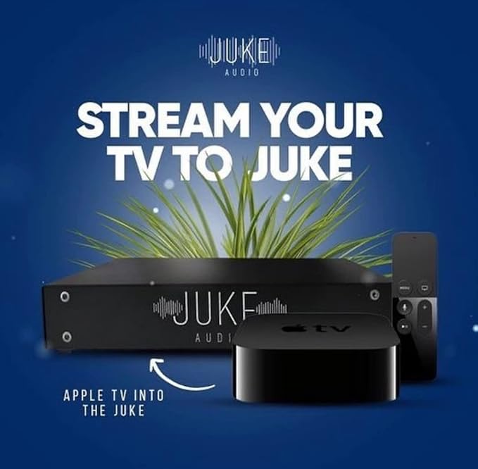 Juke-6 | 6 Zone Audio Amplifier | Wirelessly Controlled Multi-Room Audio System