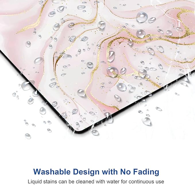 Mouse Pad, Waterproof Anti-Slip Rubber Mousepad Office Accessories Desk Decor