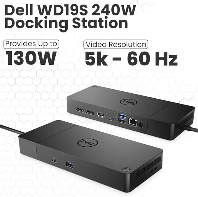 Dell WD19S Docking Station Bundle