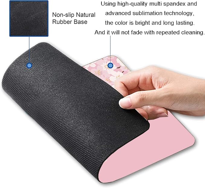 Mouse Pad, Premium-Textured Mouse Mat, Non-Slip Rubber Base Mousepad