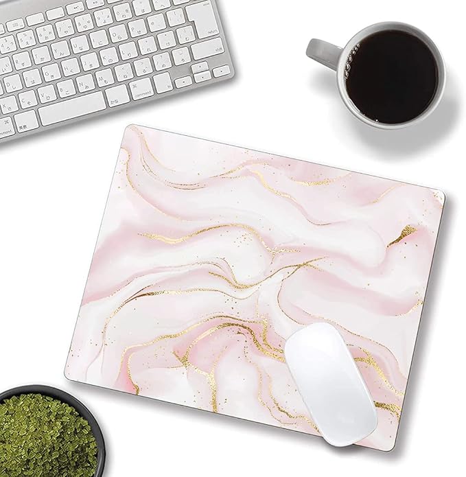 Mouse Pad, Waterproof Anti-Slip Rubber Mousepad Office Accessories Desk Decor