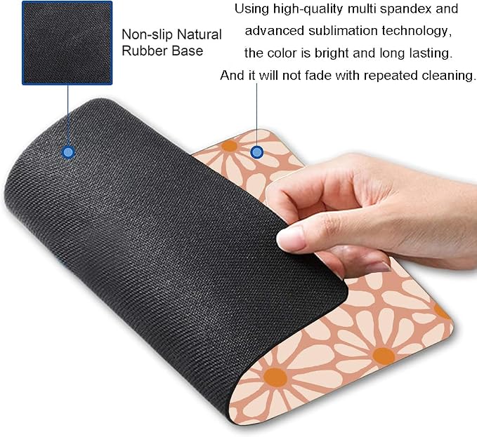 Mouse Pad, Premium-Textured Mouse Mat, Non-Slip Rubber Base Mousepad
