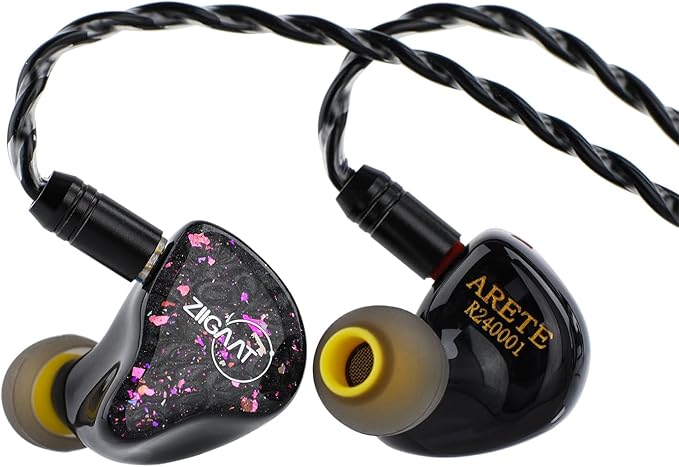 Linsoul ZiiGaat x Fresh Reviews Arete in Ear Monitor, 1DD+4BA Hybrid Earphone