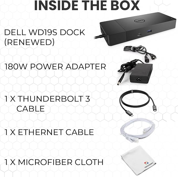 Dell WD19S Docking Station Bundle