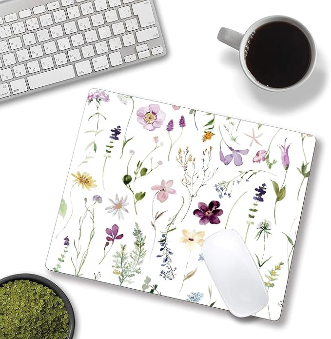 Mouse Pad, Premium-Textured Mouse Mat, Non-Slip Rubber Base Mousepad