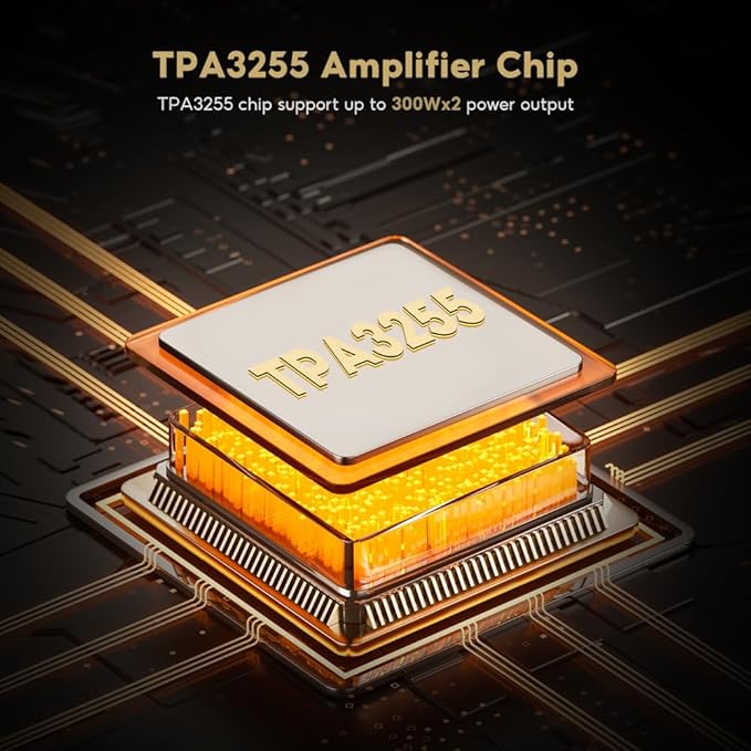AIYIMA A07 Premium TPA3255 Power Amplifier 300Wx2 HiFi Class D Amp Mini 2