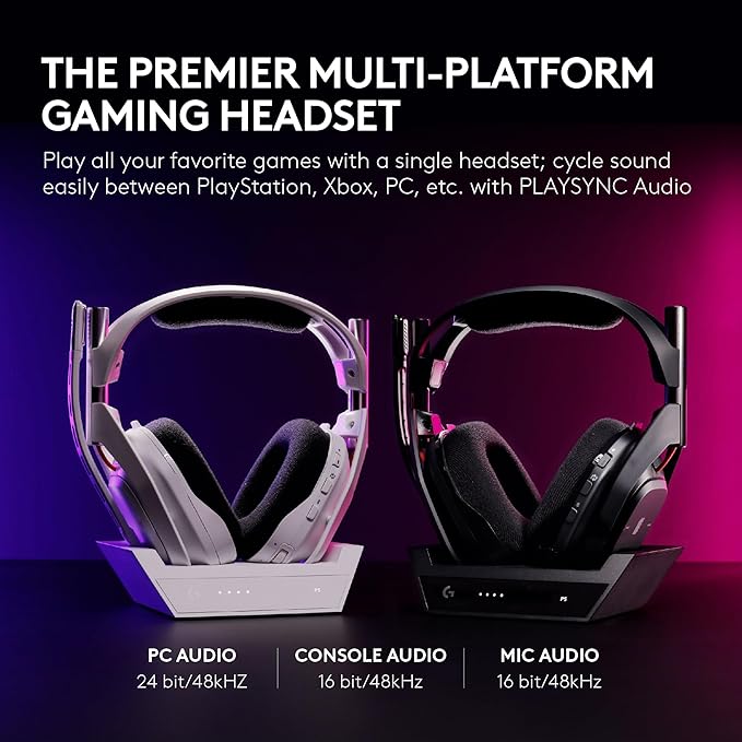 Logitech G Astro A50 Omni-Platform Wireless Gaming Headset + Base Station