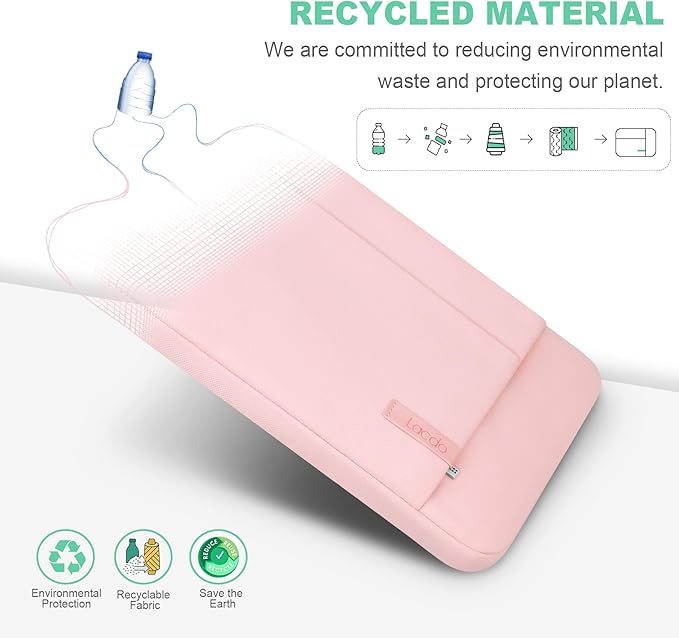 Lacdo Laptop Sleeve Case for 15 inch New MacBook Air M4 A3241 2025, M3 A3114
