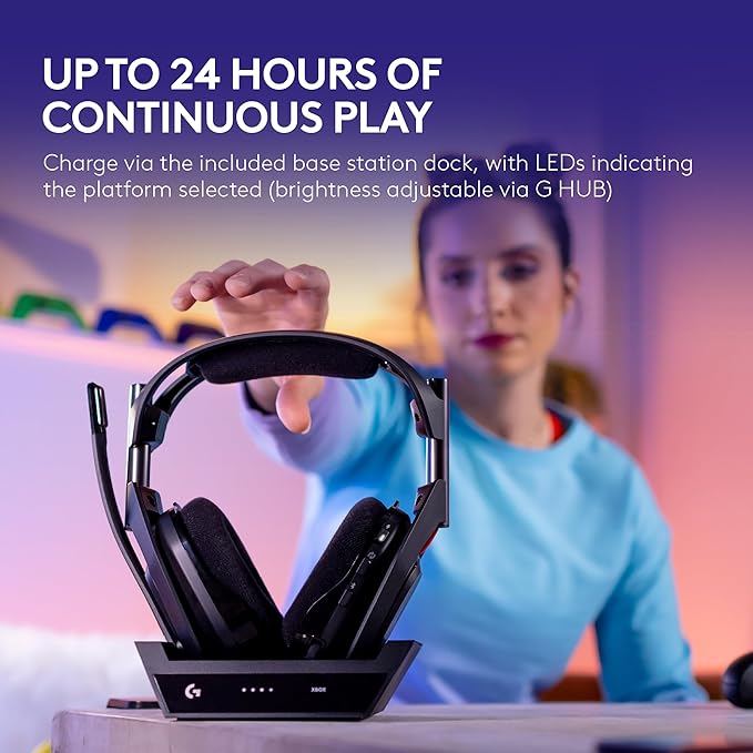 Logitech G Astro A50 Omni-Platform Wireless Gaming Headset + Base Station