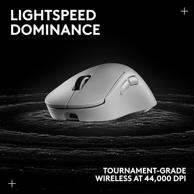 Logitech G PRO X Superlight 2 DEX Wireless Gaming Mouse, 60g pro-Grade