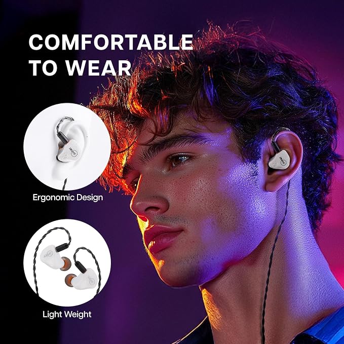 Linsoul ZiiGaat x Fresh Reviews Arete in Ear Monitor, 1DD+4BA Hybrid Earphone