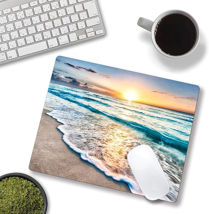 Mouse Pad, Premium-Textured Mouse Mat, Non-Slip Rubber Base Mousepad