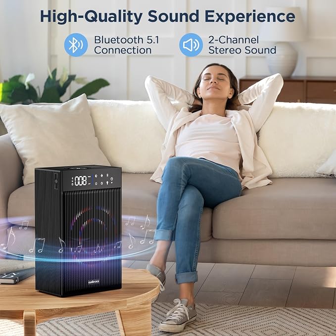 CleanForce Rainbow Cube | World’s First 4-in-1 Space-saving Air Purifier
