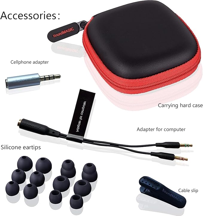SoundMAGIC E80C Wired Earbuds