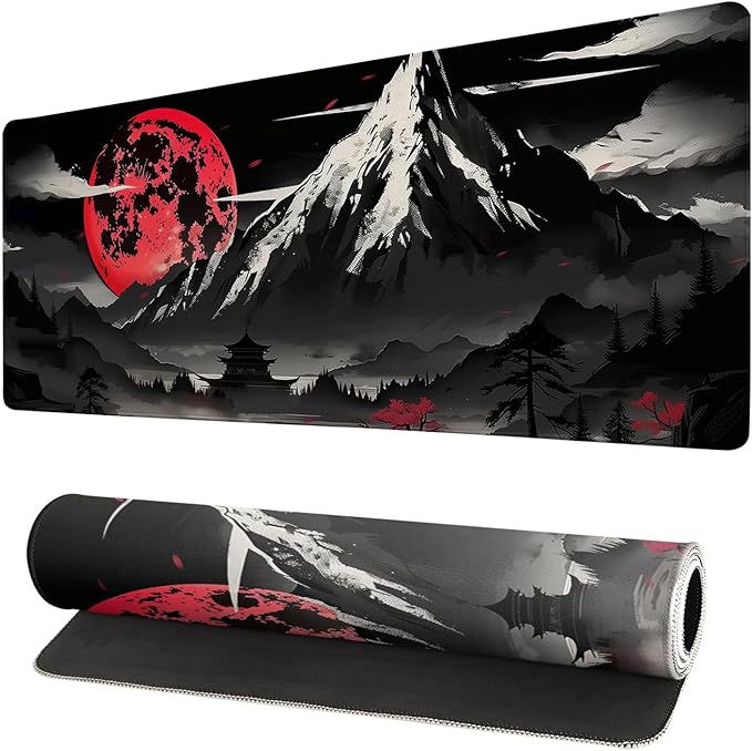 Extended Gaming Mouse Pad, Large Desk Mat XL Anime Mouse Pad Waterproof