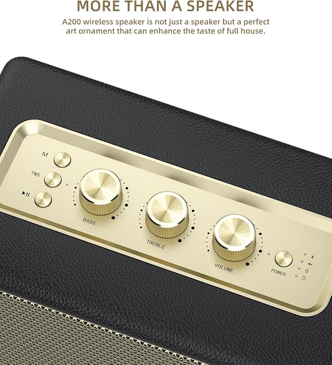 MLOVE A200 Portable Retro Bluetooth Speaker