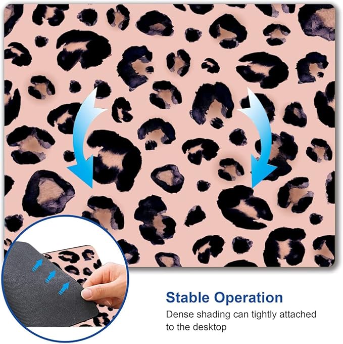 Mouse Pad, Premium-Textured Mouse Mat, Non-Slip Rubber Base Mousepad