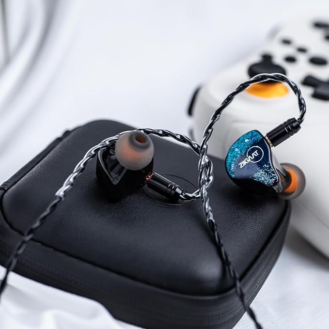 Linsoul ZiiGaat x Fresh Reviews Arete in Ear Monitor, 1DD+4BA Hybrid Earphone