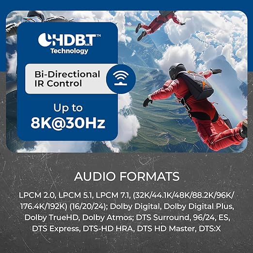 OREI 4K @ 120Hz HDMI Over Ethernet Extender Balun