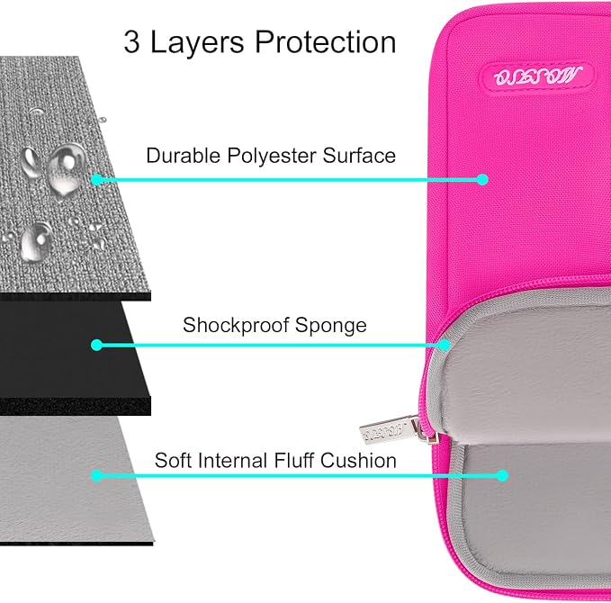MOSISO Laptop Case 13.3 inch, 13-13.3 inch Laptop Sleeve Compatible