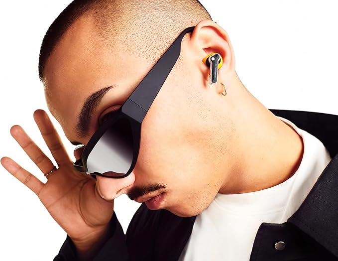 Nothing Ear Wireless Earbuds, 45dB Hybrid Noise Cancelling Earbuds, Hi-Res Audio