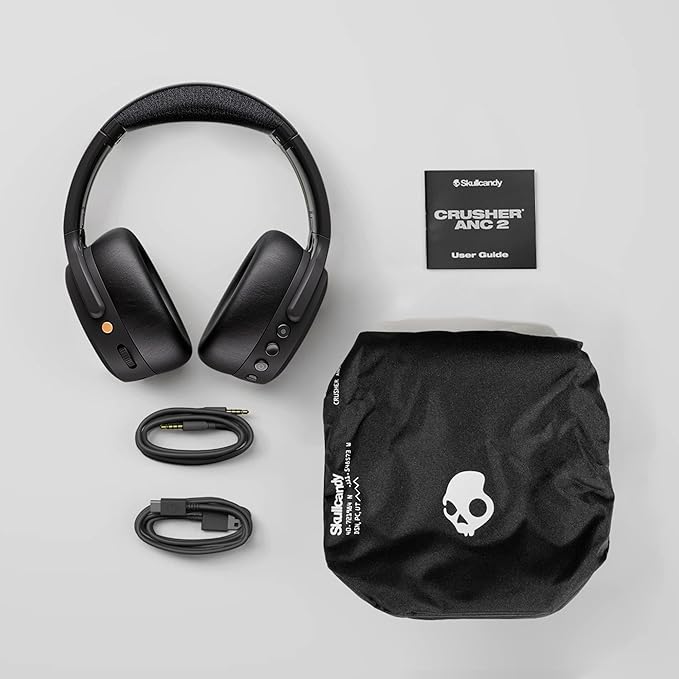 Skullcandy Crusher ANC 2 Over-Ear Active Noise Cancelling Wireless Bluetooth