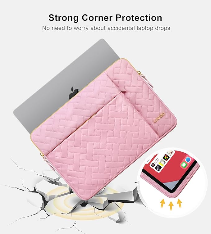 Lacdo Laptop Sleeve Case for 15 inch New MacBook Air M4 A3241 2025, M3 A3114
