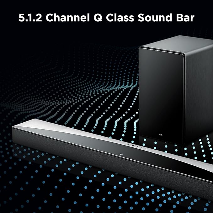 TCL Q75H Q Class 5.1.2 Channel Soundbar
