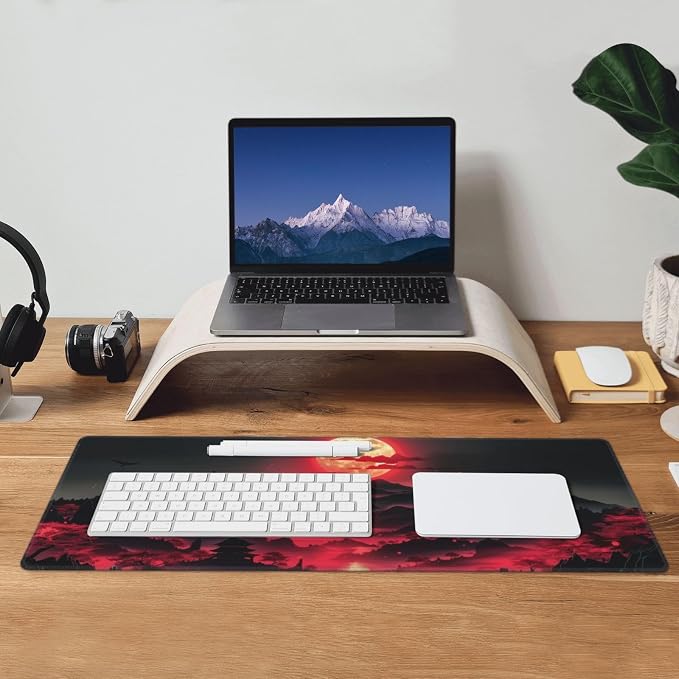 Extended Gaming Mouse Pad, Large Desk Mat XL Anime Mouse Pad Waterproof
