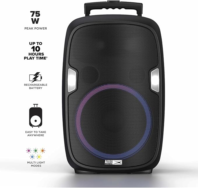 Altec Lansing SoundRover 75 Wireless Speaker 75W Bluetooth Speaker