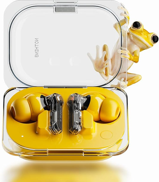 Nothing Ear Wireless Earbuds, 45dB Hybrid Noise Cancelling Earbuds, Hi-Res Audio