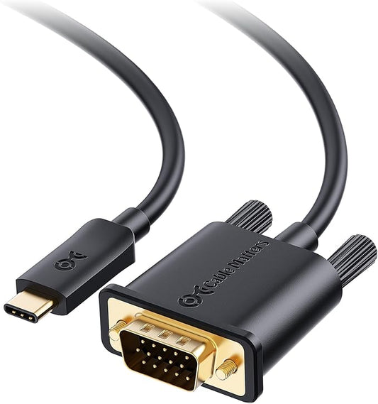 Cable Matters USB C to VGA Cable 6 ft