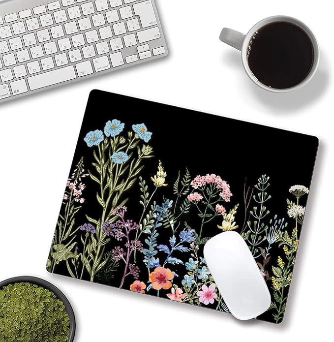 Mouse Pad, Premium-Textured Mouse Mat, Non-Slip Rubber Base Mousepad