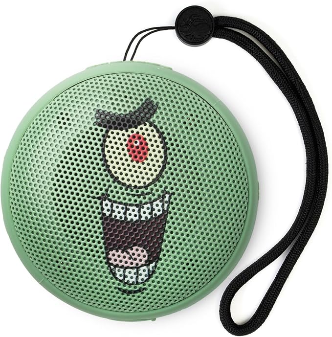 Speaqua Cruiser Speaker Plankton from Spongebob, Waterproof Bluetooth Speaker
