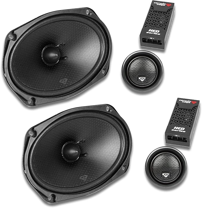 CERWIN-VEGA! HED 2025 Edition – 6" x9” 2-Way Coaxial Full Range Speaker System-