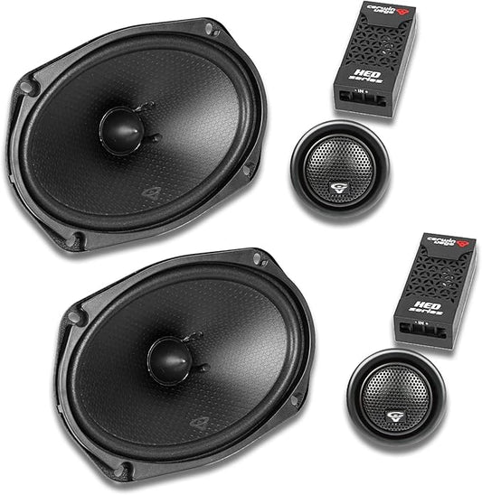 CERWIN-VEGA! HED 2025 Edition – 6" x9” 2-Way Coaxial Full Range Speaker System-