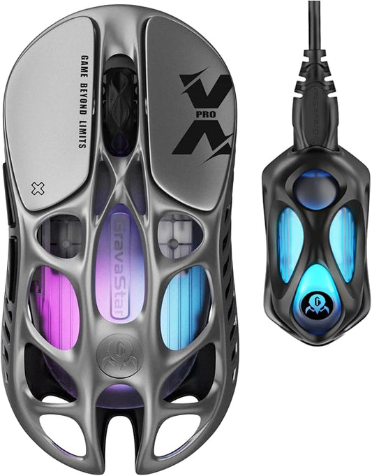 GravaStar Mercury X Pro Wireless Gaming Mouse, Come