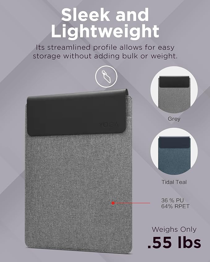 Lenovo Slim Laptop Sleeve 14 Inch Notebook/Tablet